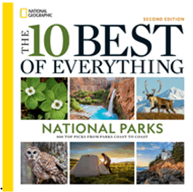 1224    10 Best of Everything National Parks, The     2nd Edition