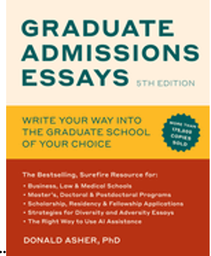 0824    Graduate Admissions Essays, Fifth Edition