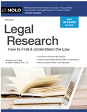 0824    Legal Research: How to Find  & Understand the Law (20TH ed.)