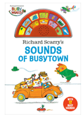 1023   Richard Scarry's Sounds of Busytown (Sound Book)